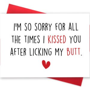 Huameigf Hilarious Mothers Day or Fathers Day Cards Gifts for Women Men, Cat Dog Birthday Gifts for Pet Lovers, Bday Card from Cat or Dog, Cat Dad Gifts